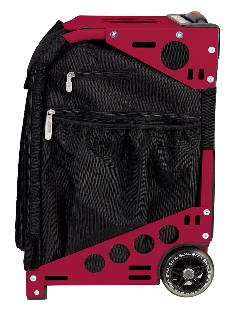 Cornhole Pro Black - candy red