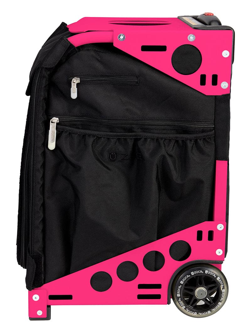 Cornhole Pro Black - neon pink